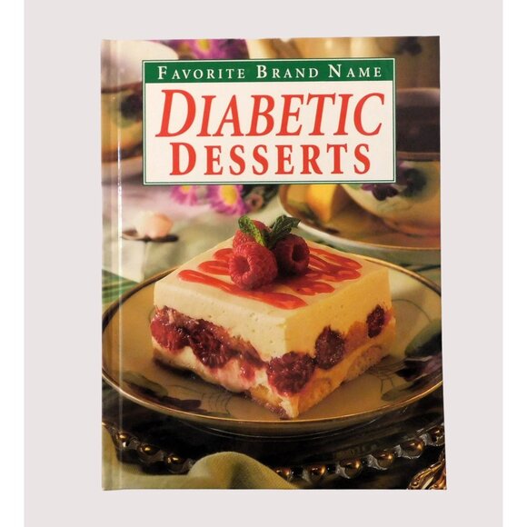 Favorite Brand Name Diabetic Desserts Cookbook 2002 Hardcover Recipes - Picture 1 of 7